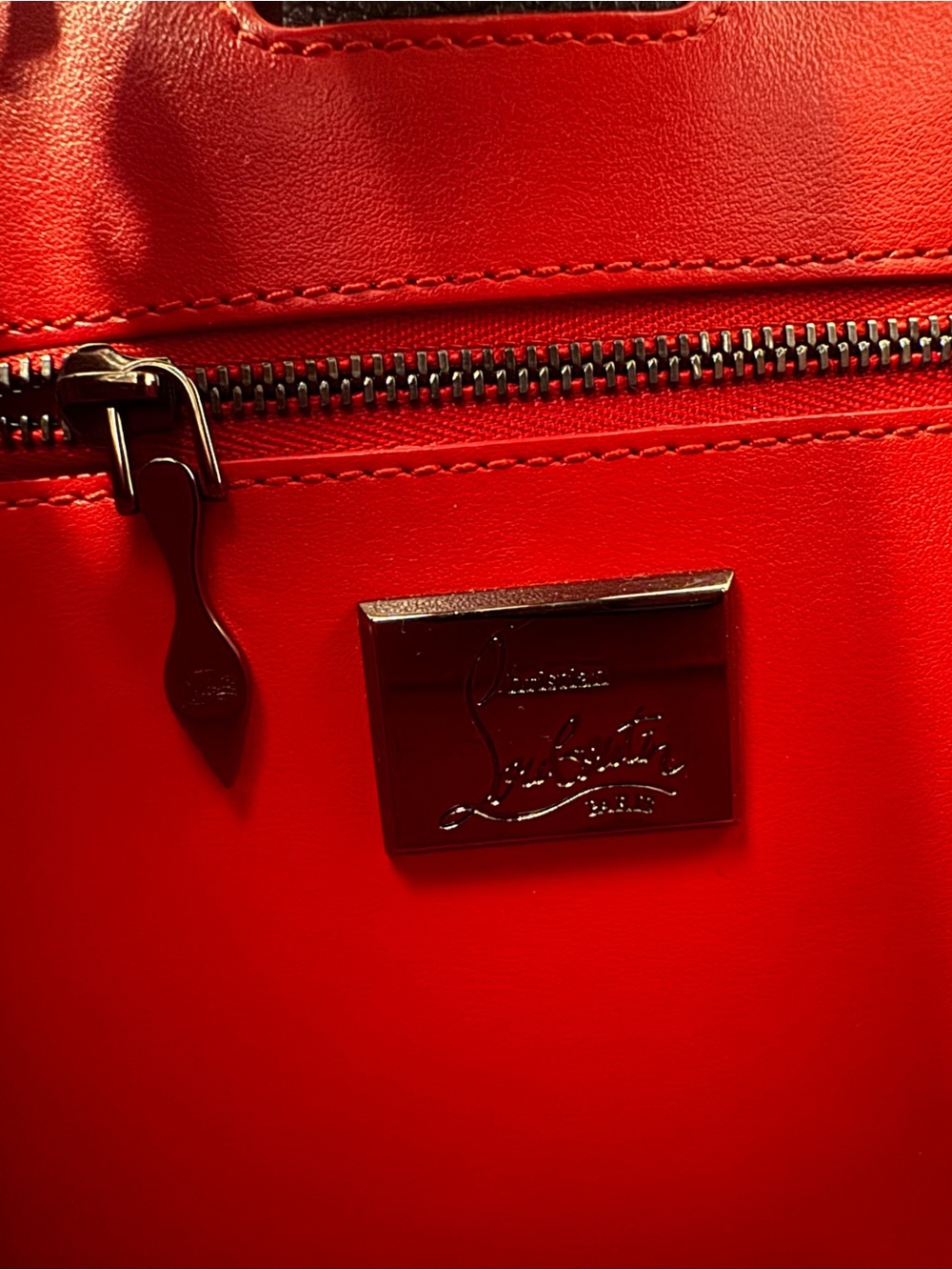 Christian Louboutin Paloma Small Calf leather bag pristine W/COA (retail $2250) - Picture 10 of 14
